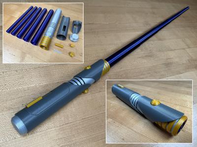 Depa Billaba's Collapsing Lightsaber