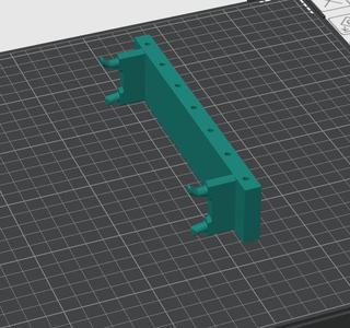 Pegboard screwdriver holder small.stp