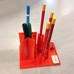 Culture inspired pencil holder