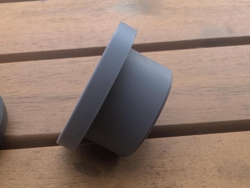 Truck wheel cover holder cap