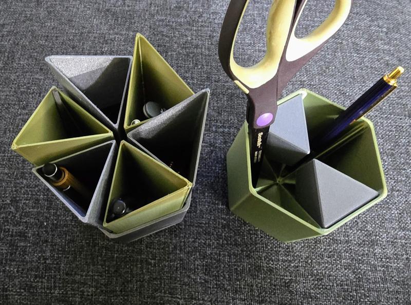 Hextainer – The Stylish Modular Container for Your Office and On-the-Go