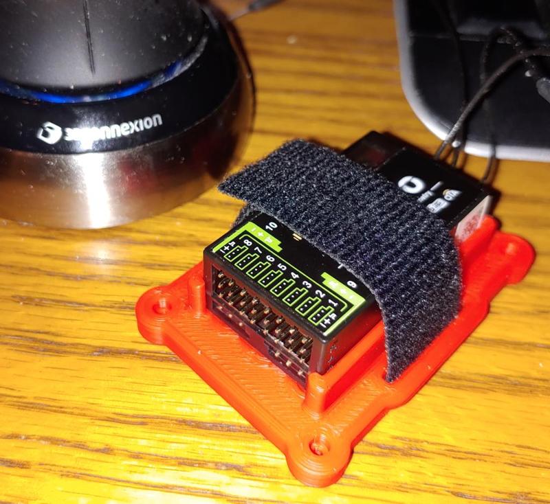 Frsky TDSR10 Receiver Mount and Antenna Mounts 