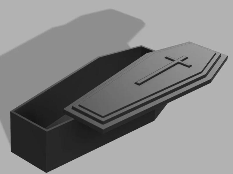 Cookies Coffin Halloween Box