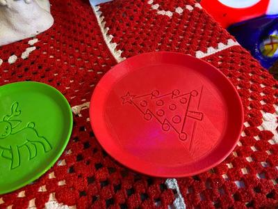 Christmas Tree Plate