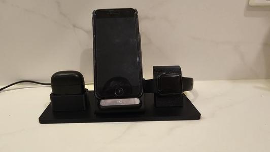 Phone, Apple Watch and USB C Headphone Charging stand