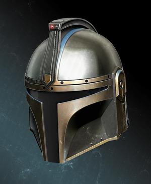 Custom Mandalorian helmet