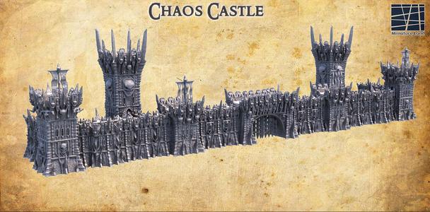 Chaos Castle - Tabletop Terrain - 28 MM