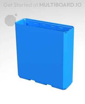 3x1x3 - Simple Walls - Universal Click-In Multibin Shell Extension