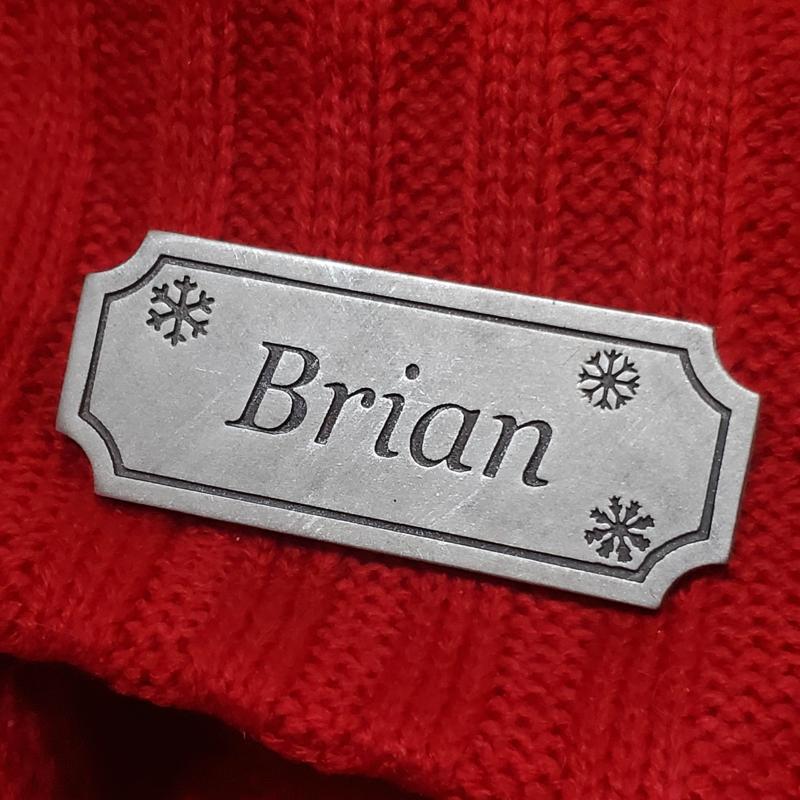 Christmas Stocking Name Tag