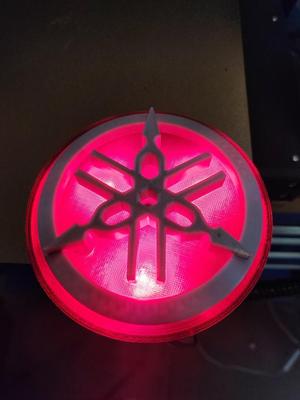 yamaha rear light with logo