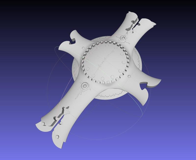 Mashu Kyrielight Shield 3D Printable Assembly