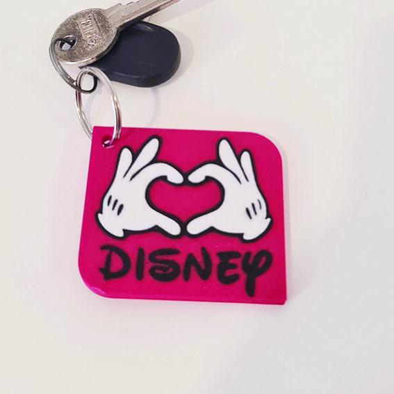 Keychain: Mickey Hands I