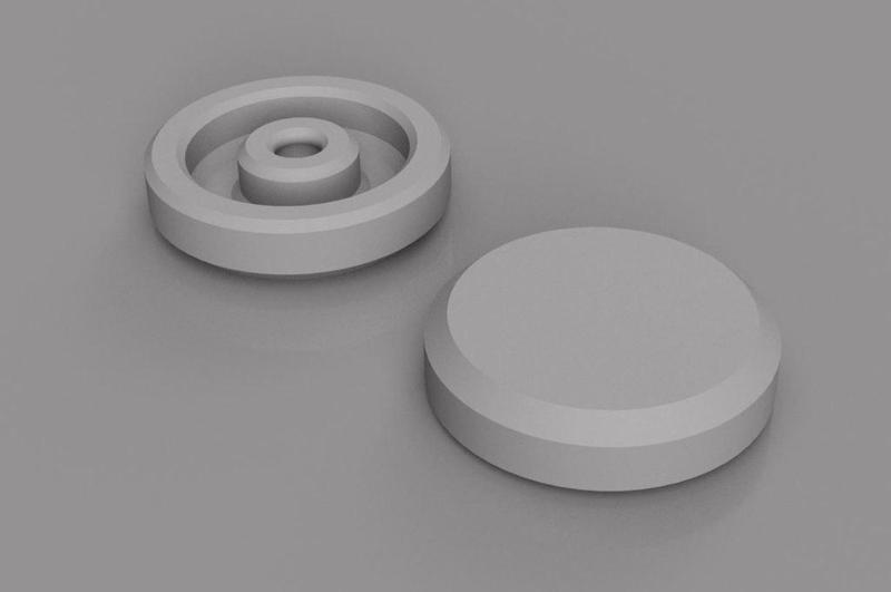 Swivel washer for screw clamp - Rondella snodo strettoio a vite diam. 30mm