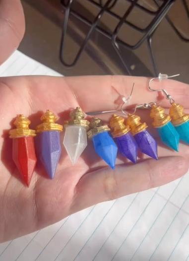 Gem Earrings