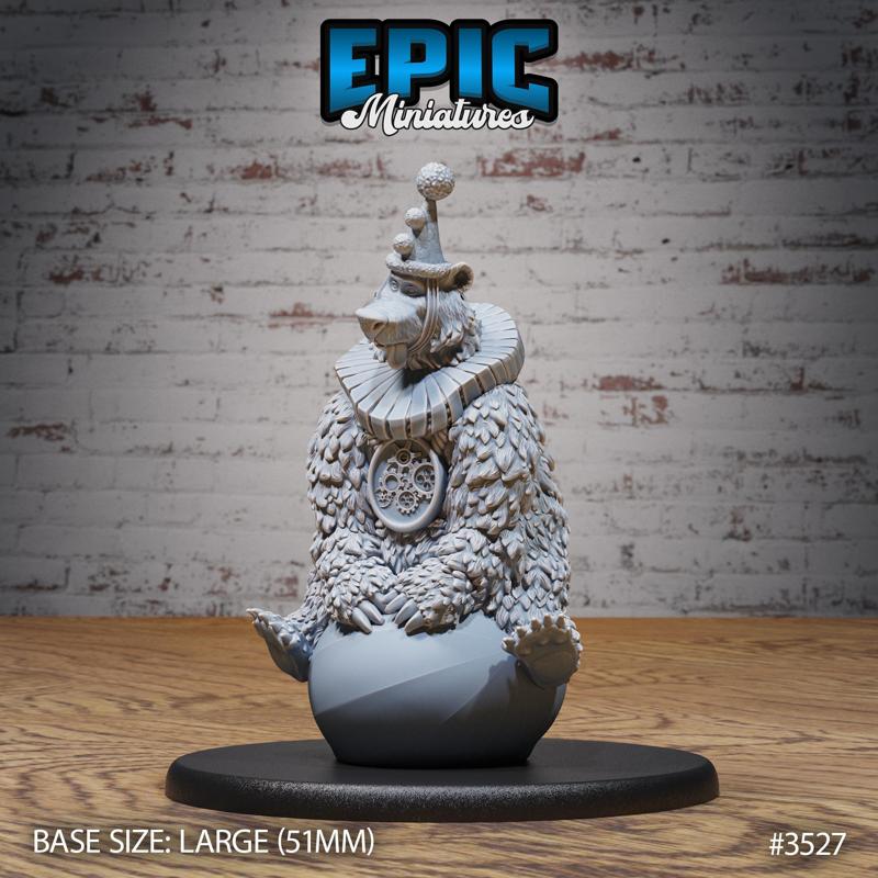 Circus Bear / Carnival Grizzly Artist / Funfair Wild Animal Performer / Mysterious Circus Resident / Evil Beast / Cabinet Master