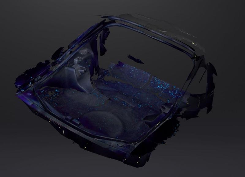 3000gt trunk 3d scan