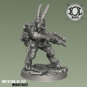 Cobra Viscouss, Goatman Mercenary