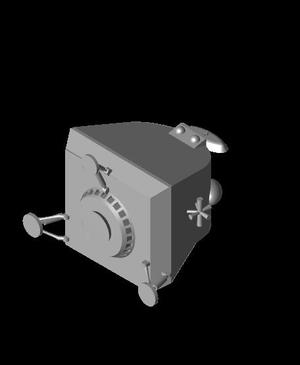 1/35 Scale Lost in Space Escape Pod.stl