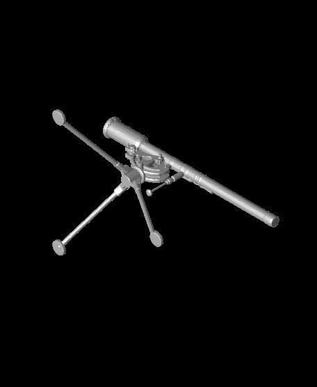 1/35 Scale M18 57mm Recoilless Rifle on Tripod.stl