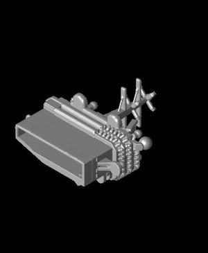 1250 Scale USS CARL VINSON CVN-70 Island.stl