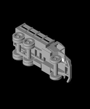 1/87 Scale M34 Troop Truck.stl