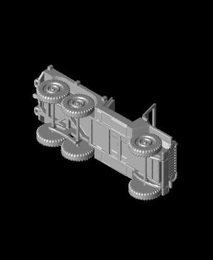 1/87 Scale Jeep MT 6x6 Tug.stl