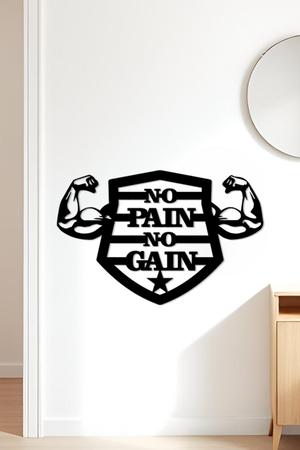 No Pain No Gain Wall Art, Wall Decor, Home Decor