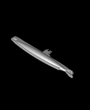 1/350 Scale SS 28 USS Seawolf  H-Class Submarine.stl
