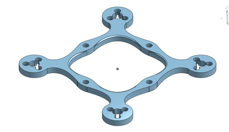 drone frame 65mm work in progress