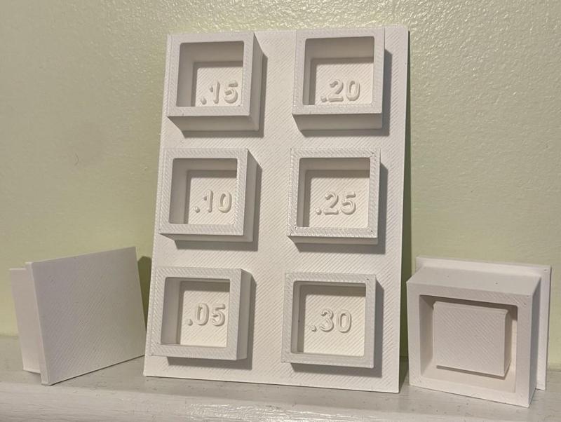 Fit Tolerance Test - Cubes