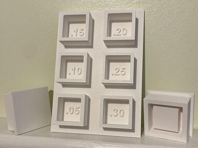 Fit Tolerance Test - Cubes