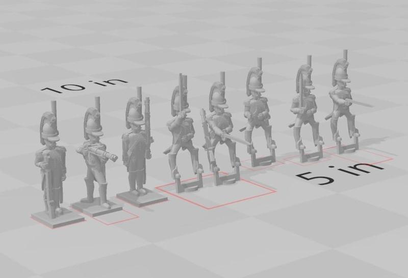 1-100 French 1796 Dragoons