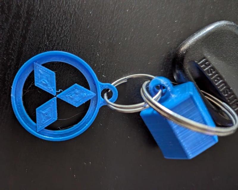 Mitsubishi Keychain