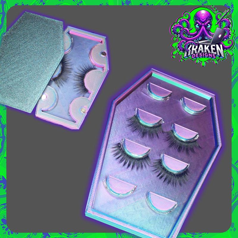 Coffin Eyelash Holder