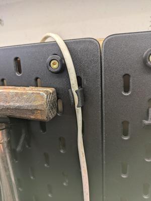 Skadis - Cable holder - vertical and horizontal