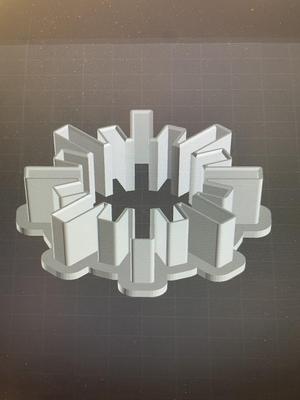 Sun cookie cutter with pusher