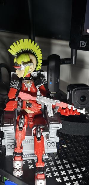 Dummy 13 anime head w/ Mohawk