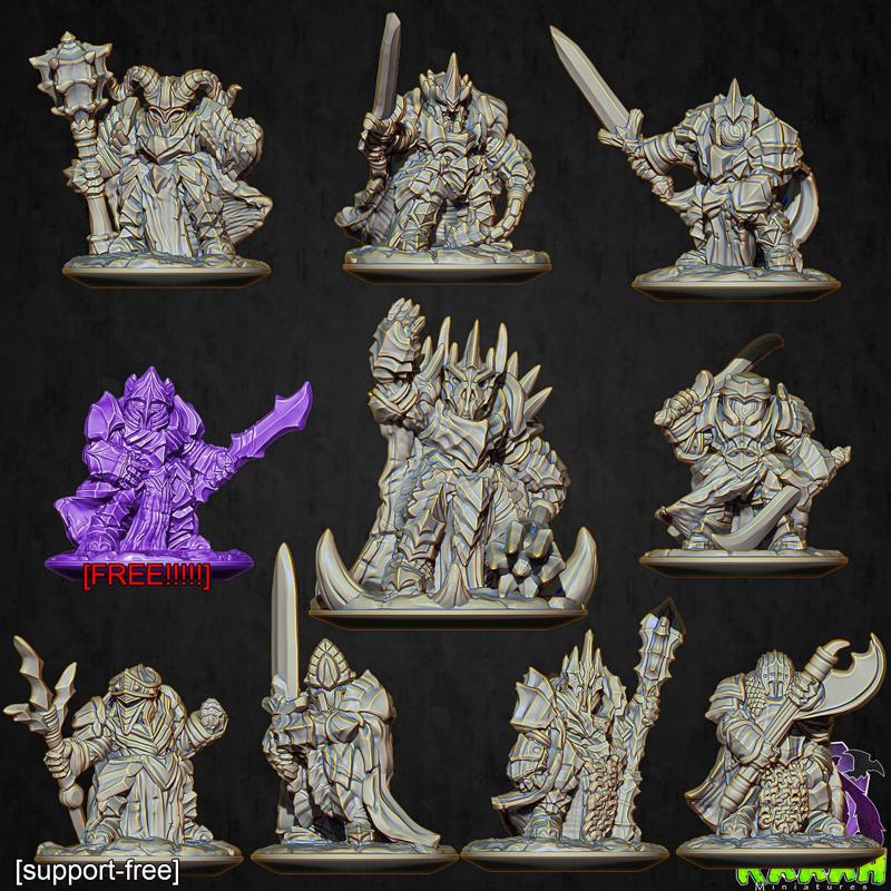 Abyssal Wraith - 10mm [SUPPORT FREE]