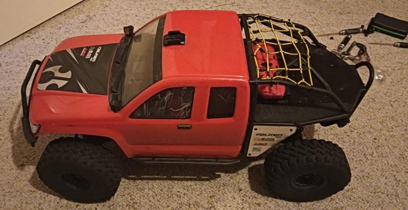 scx6 Honcho flat tray (spare tyre delete)