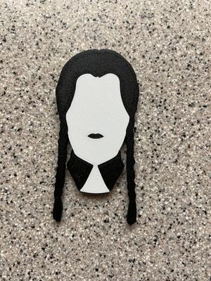 Wednesday Addams Halloween Magnet