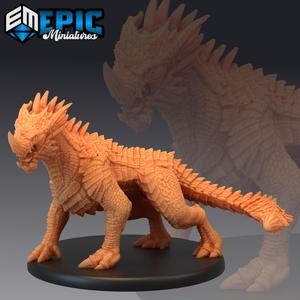 Blue Guard Drake Angry / Legendary Dragon /  Mountain Encounter / Magical Mount Beast