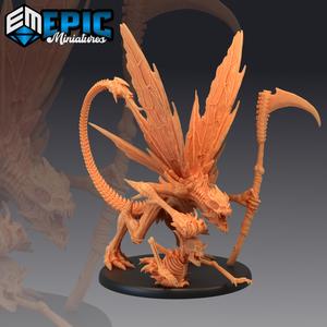 Bone Devil Magic /  Skeleton Demon / Winged Skull Encounter