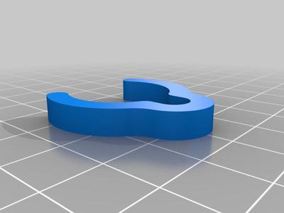 1/2" PVC pixel stake clip
