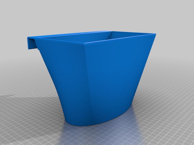 Biomüll Auffangschale Schubladenmontage / Organic waste collection tray drawer assembly