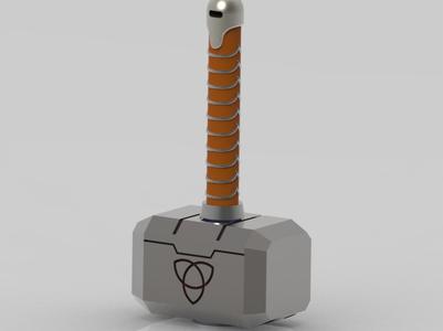 Mjolnir: Magnetic, Spinning, and Maker-Ready!