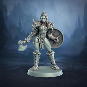 Half-Orc Barbarian
