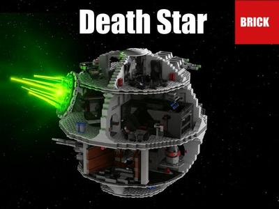 Brick Death Star Set