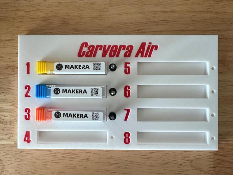 Makera Carvera Air Tool Bit Holder/Organizer