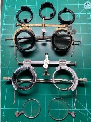 Trial Lens Adapter Reducer to Mount 32mm Trial Lenses in 38mm American Optical Trial Frame