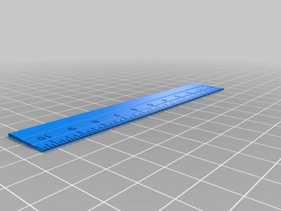 Simple 10cm school ruller :)